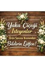 İncili Tüllü Islak Lale Gelin Buketi - Lale Gelin Çiçeği - Islak Lale 19 lale ıslak karbeyaz - Görsel 2